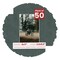 Dark Grey Suede Mat Board for 8x11 Frames - Fits 5.5x8.5 Photos